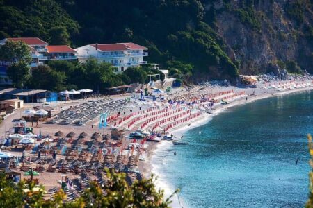 Пляж Blue Beach Черногория