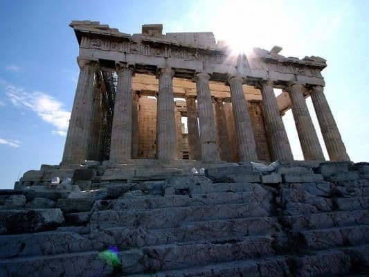 Афины столица европейской античности